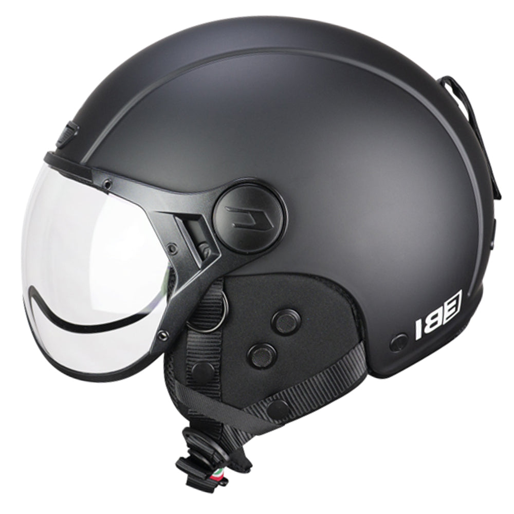 CGM 801A EBI MONO Abierto Casco Negro Mate