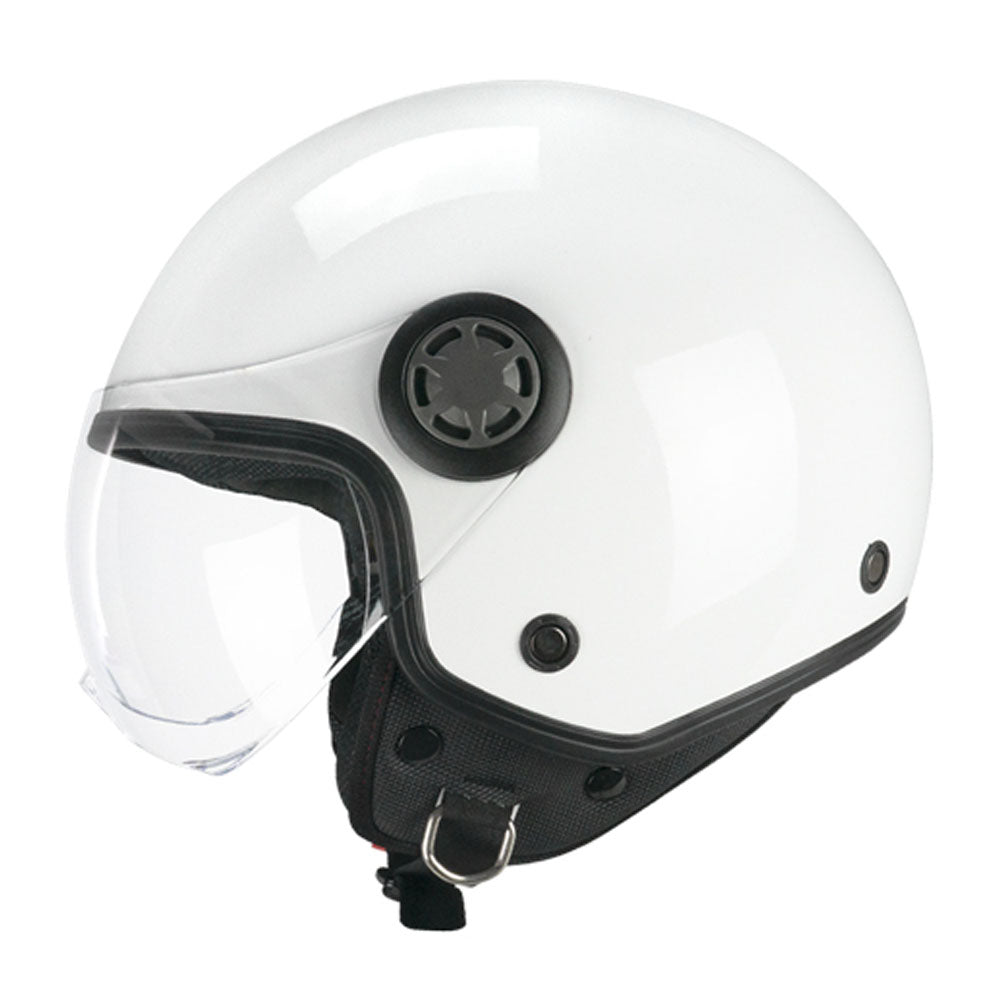 SKA-P - 1SHE ZEN BASIC JET CASCO Bianco - CASCO