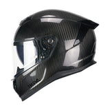 CGM 361C AVENT PRO Carbon Integral Moto Casco Negro