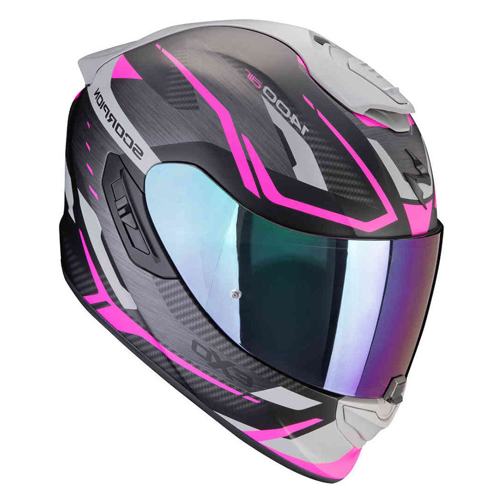 SCORPION EXO-1400 EVO II AIR ACCORD INTEGRAL CASCO Negro mate-rosa