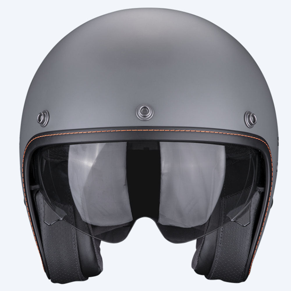 SCORPION BELFAST EVO SOLID Abierto Casco Gris cemento - CASCO