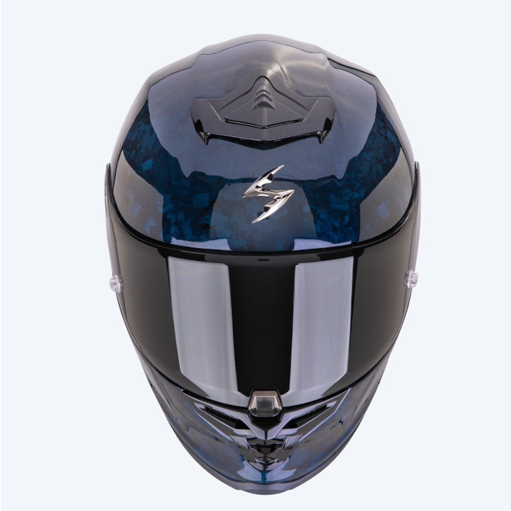 SCORPION  - EXO R1 EVO CARBON AIR ONYX INTEGRAL CASCO Azul