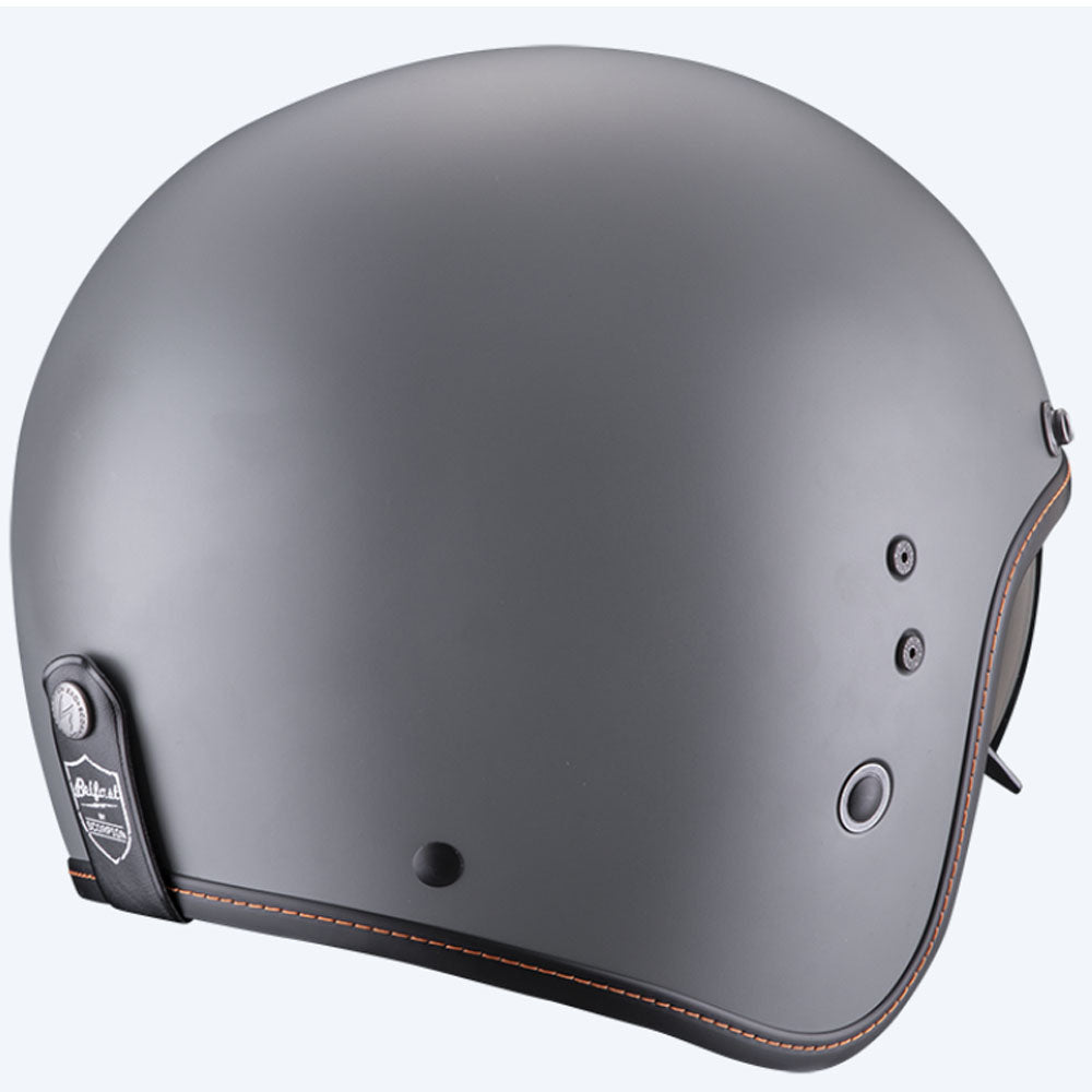 SCORPION BELFAST EVO SOLID Abierto Casco Gris cemento - CASCO