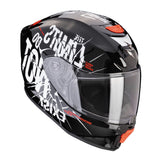 SCORPION  - EXO-JNR BOUM Integral Casco Negro-Blanco