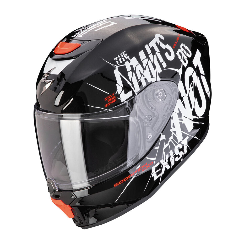 SCORPION  - EXO-JNR BOUM Integral Casco Negro-Blanco