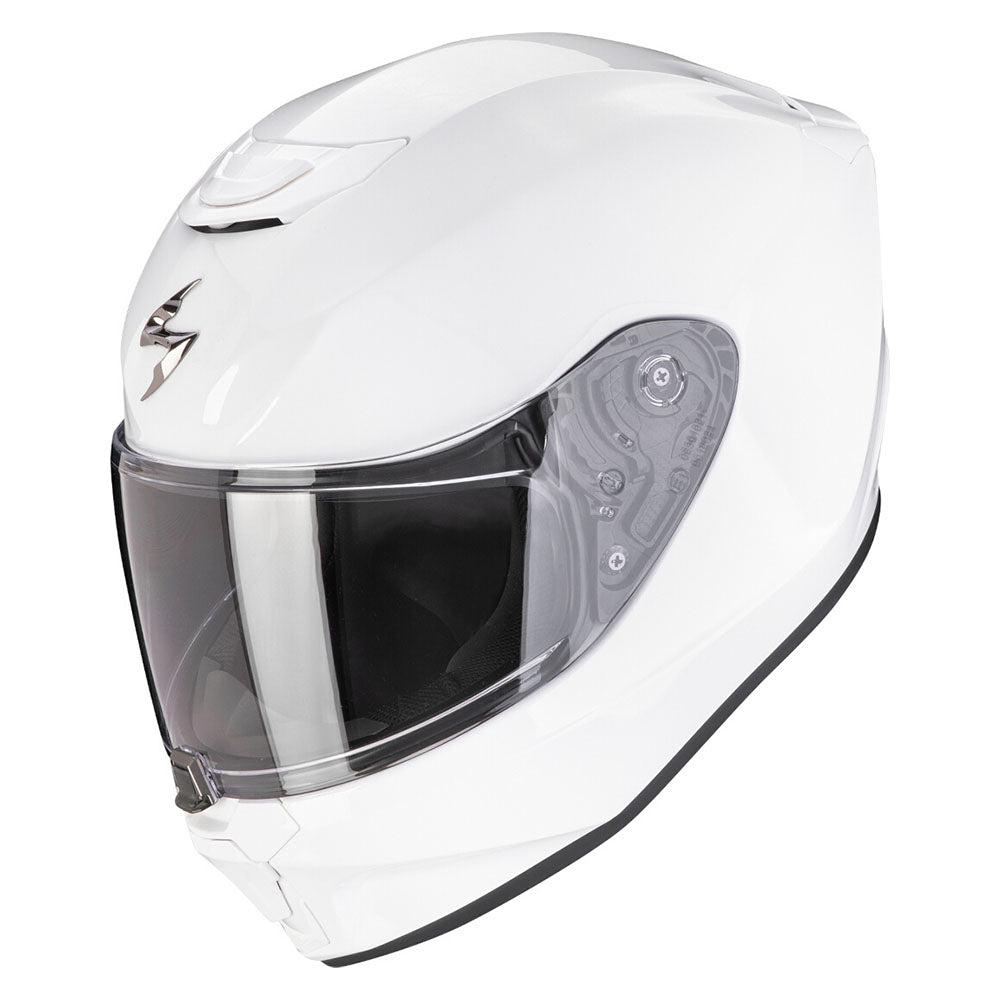 SCORPION  - EXO-JNR SOLID INTEGRAL CASCO Blanco