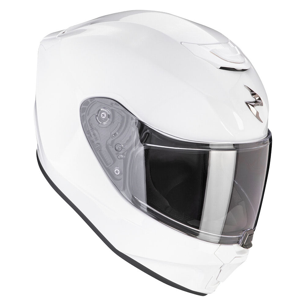 SCORPION  - EXO-JNR SOLID INTEGRAL CASCO Blanco