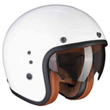 SCORPION - BELFAST EVO LUXE ABIERTO CASCO Blanco - CASCO