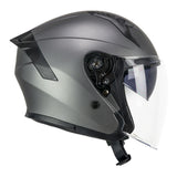 SKA-P 1MHA JEDI MONO Jet Casco Antracite satinato
