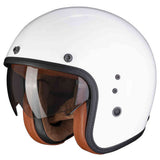 SCORPION - BELFAST EVO LUXE ABIERTO CASCO Blanco - CASCO