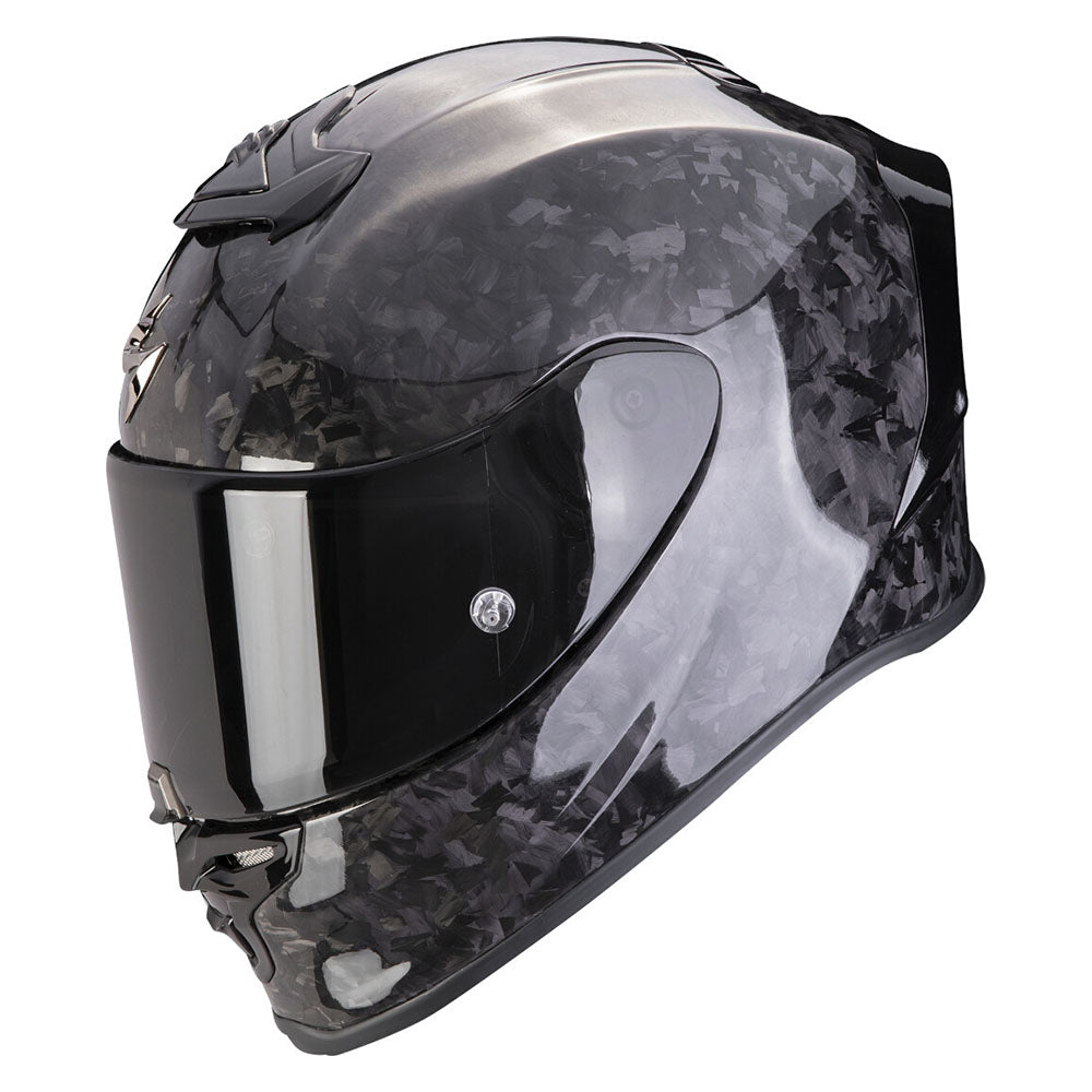 SCORPION  - EXO R1 EVO CARBON AIR ONYX INTEGRAL CASCO Negro