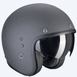 SCORPION - BELFAST EVO GRAPHITE ABIERTO CASCO Gris oscuro - CASCO