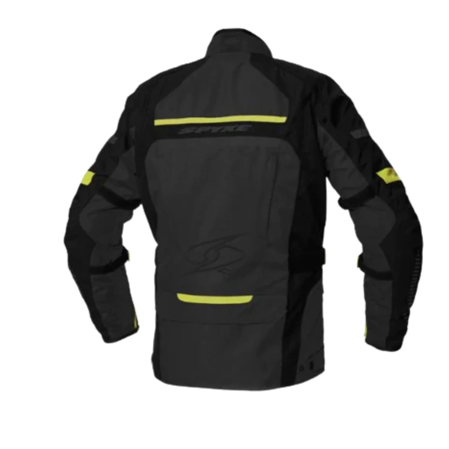 SPYKE Meridian Dry Techno Man Jacket Negro/Antra/Amarillo