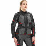 SHIMA DUNE DAMEN ROTE MOTORRADJACKE AUS TEXTIL
