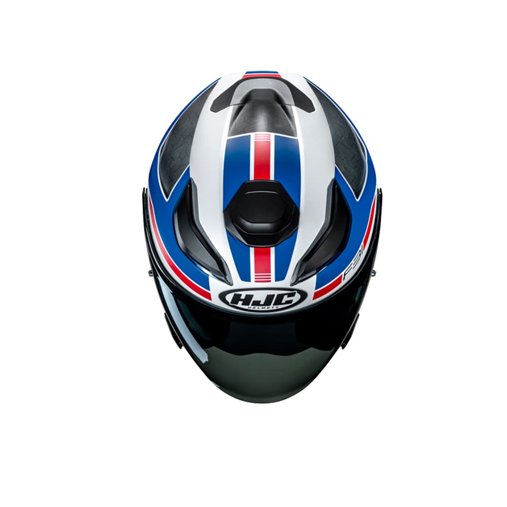 HJC F31 Ceron MC21SF Casco jet deportivo para motocicleta