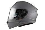 MT Genesis SV Solid A1 MOTO CASCO TITANIO MATE