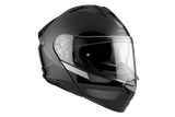 MT Genesis SV Solid A1 abatible, negro brillante Casco de motocicleta 