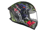 MT Stinger 2 AKIN A3 mate Casco integral para motocicleta homologación ECE