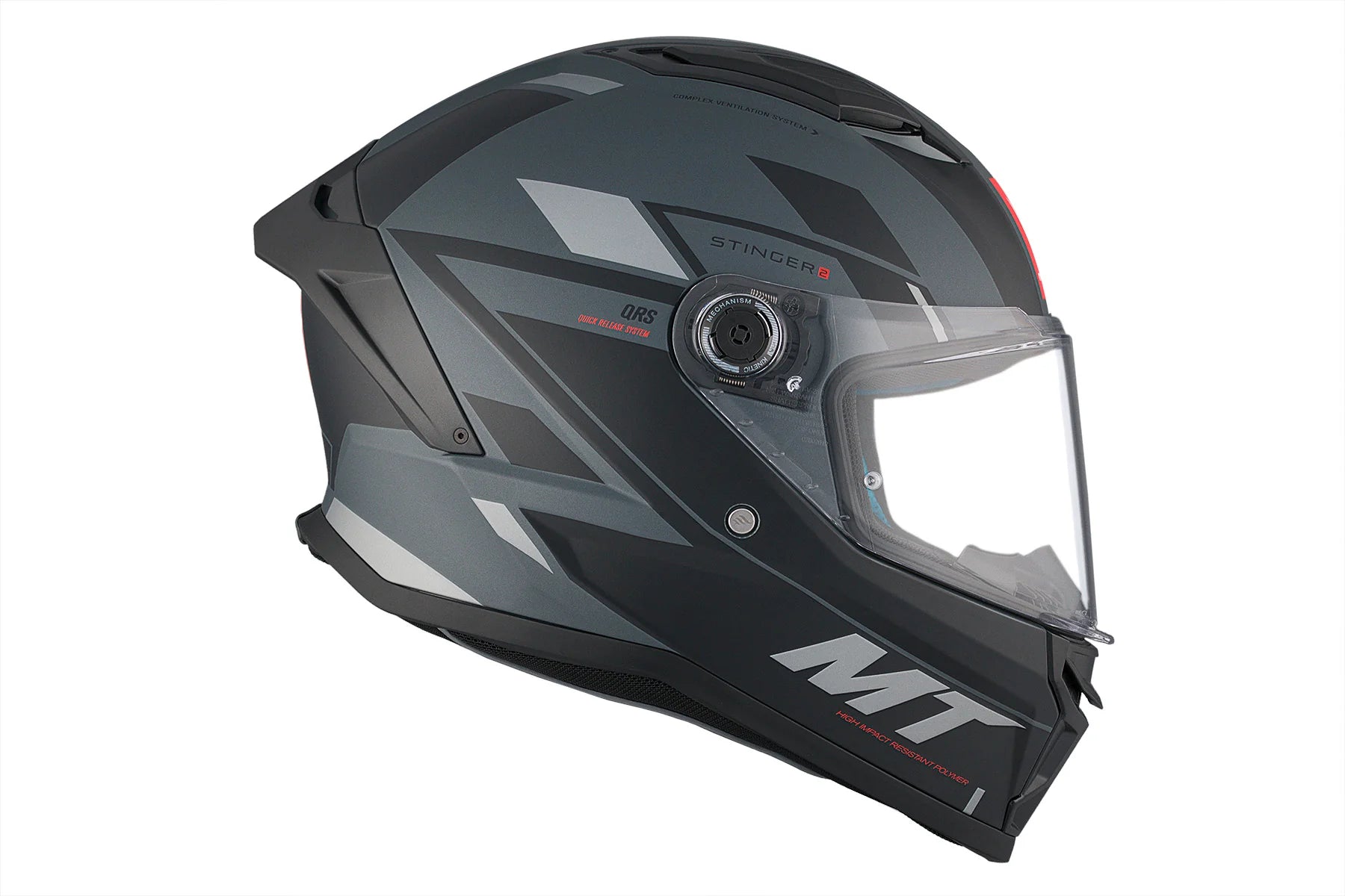 MT Stinger 2 Zivze C2 Casco integral para motocicleta Mate