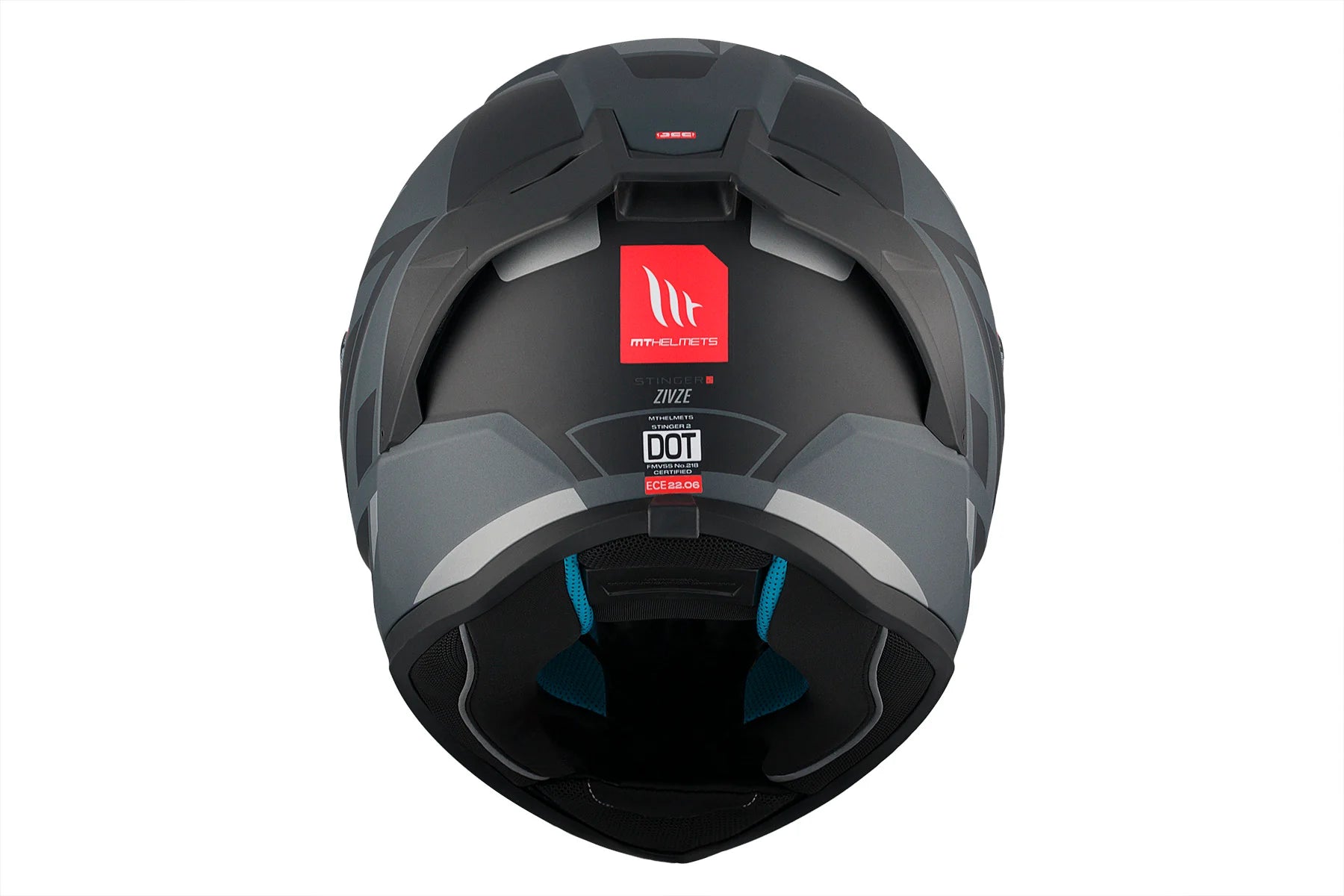 MT Stinger 2 Zivze C2 Casco integral para motocicleta Mate