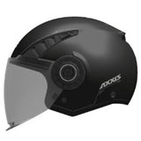 AXXIS OF513B METRO S SOLID A1 NEGRO BRILLO CASCO DE MOTO NEGRO BRILLO