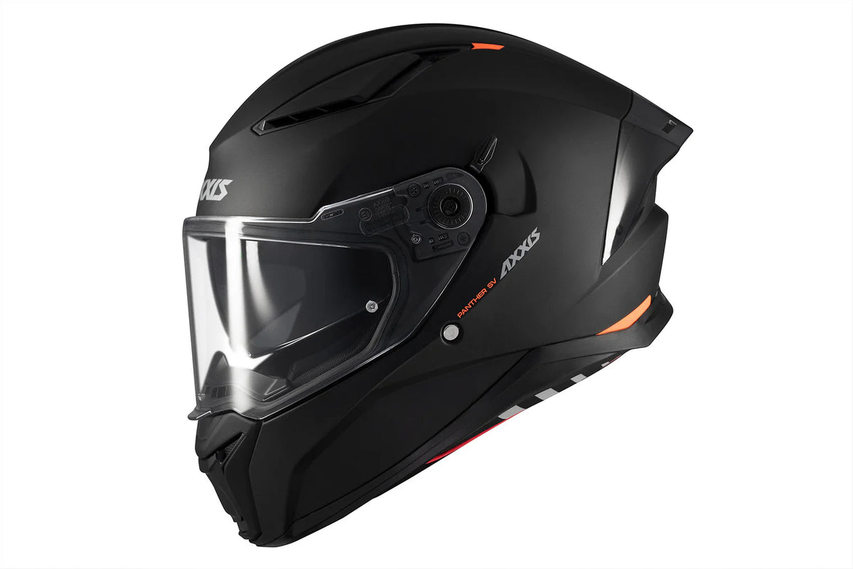 AXXIS FF130SV PANTHER SV SOLID A1 CASCO DE MOTO NEGRO MATE