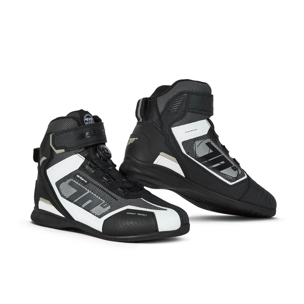 BOTA SEVENNTY SD-BR3 VELOCE PRO PRETO/BRANCO
