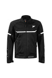 SEVENNTY CHAQUETA SD-JR30.1 MOJAVE VERANO RACING HOMBRE NEGRA/BLANCA front
