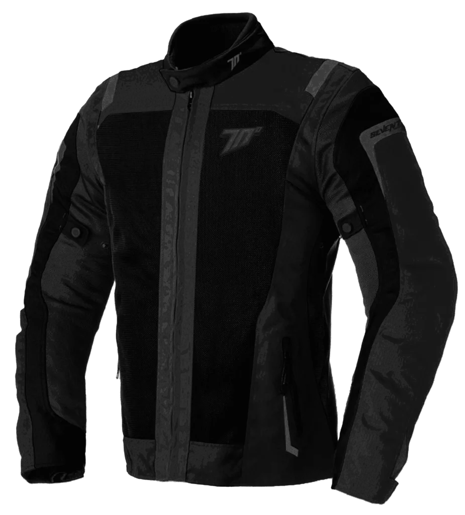 CHAQUETA DE VIAJE MOTO SAHARA VERANO SD-JT66 PARA HOMBRE NEGRA