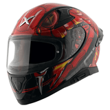 AXOR APEX VENOMOUS DV CASCO INTEGRAL DE MOTOCICLETA NEGRO_ROJO