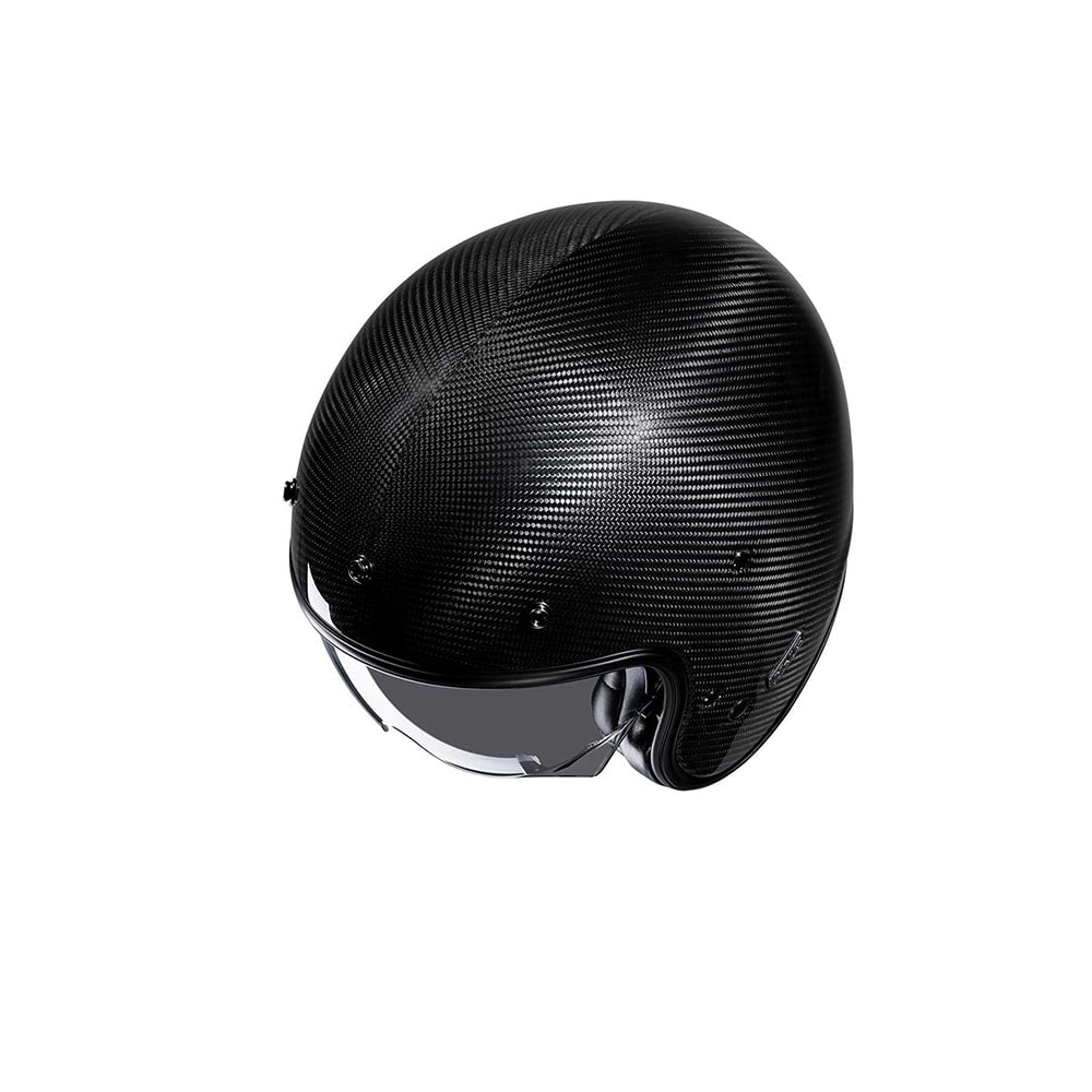 HJC V31 Casco Jet Moto Urbano Negro Carbono