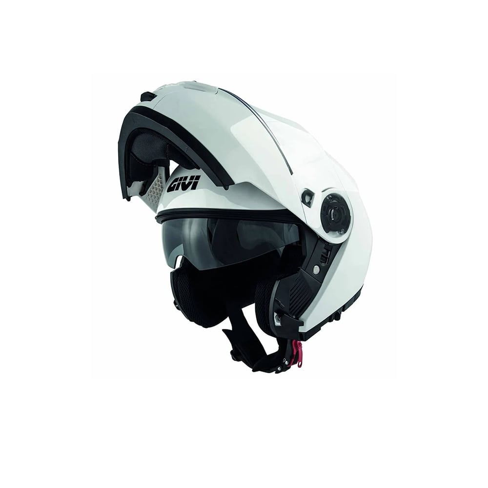 GIVI X21 Number Moto Modular Turismo Casco Blanco Sólido
