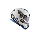 CASCO GIVI X.21 DESAFIADORA CON PLD TEMBLAR BLANCO AZUL ROJO