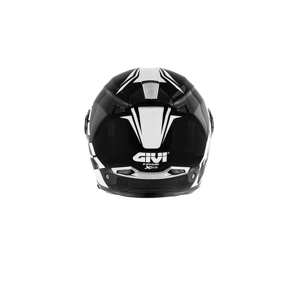 GIVI MOD X.23 CONDADO SYDNEY PL.D ECLIPSE CASCO NEGRO-MT BLANCO