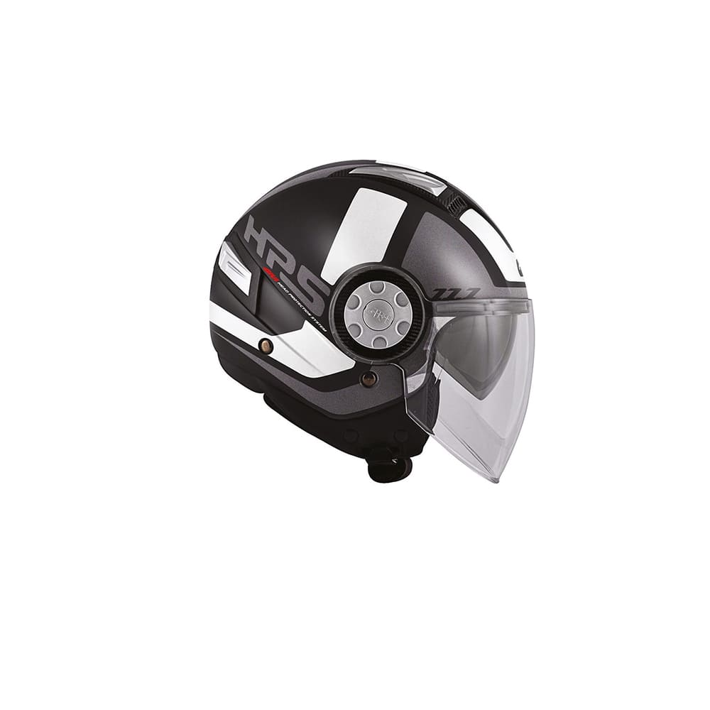 CASCO GIVI JET R 11.1 CHORRO DE AIRE REDONDO BLANCO NEGRO