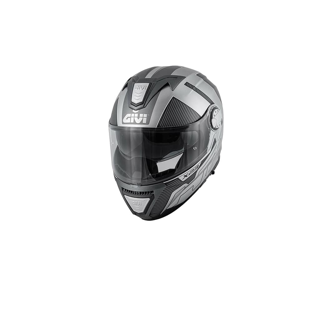 GIVI MOD X.23 SÍDNEY VÍBORA CASCO NEGRO MT PLATA