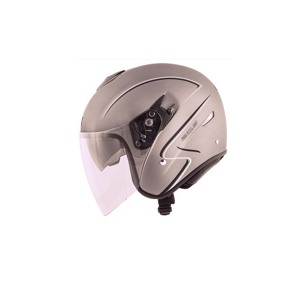 CASCO CHORRO GIVI 209/FIBRA DE VIDRIO CON VLD/GLIESE TITANIO