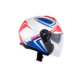 GIVI X.22 Planetd Moto Jet Urbano Turismo Blanco Azul Rojo