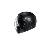 HJC V90 uni casco de moto modular estilo vintage semi mate negro