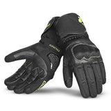 BELA Frost Shield Guantes De Moto Negro Amarillo Flour
