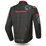 R-TECH KNIGHT RIDER CHAQUETA 3 IN 1 DE HOMBRE TEXTIL (CORTO) NEGRO ANTRACITA ROJO