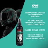 QM CLEANER KIT LIMPIADOR MOTO Y CASCO Y TOTAL BIKE