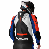 SHIMA MISSION ST Herren-Motorradjacke, fluoreszierend gelb