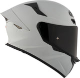 KYT CASCO TT-REVO PLAIN MATT GREY