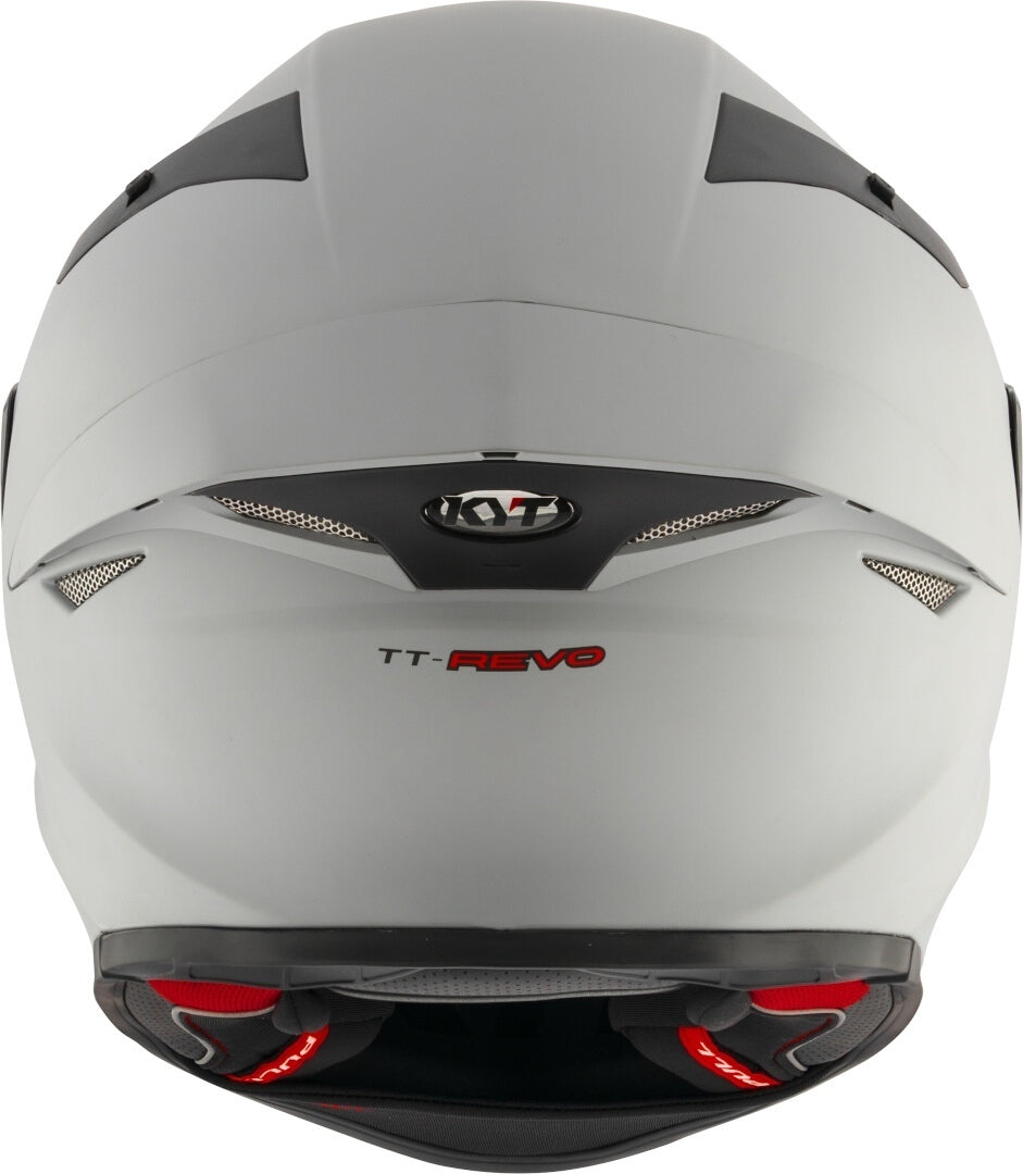 KYT CASCO TT-REVO PLAIN MATT GREY