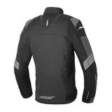 SEVENTY DEGREES SD-JR69 INVIERNO CHAQUETA DE MOTO RACING HOMBRE NEGRO GRIS