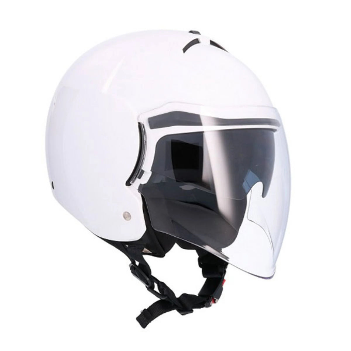 Capacete de moto Shiro Tokio SH-64 Master branco