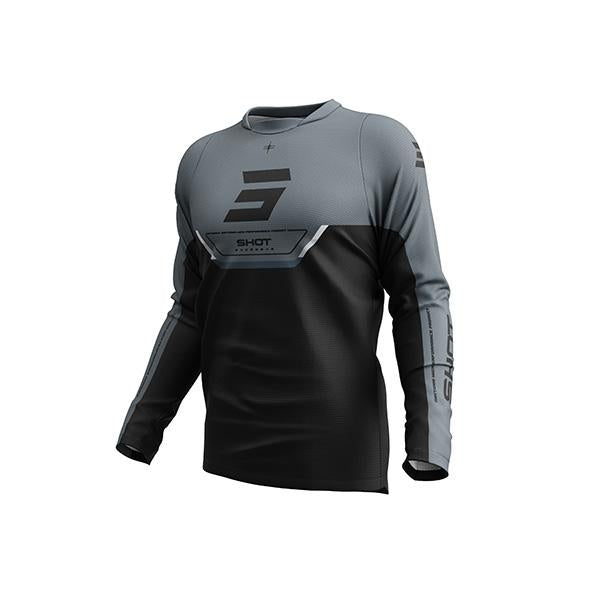 SHOT DEVO CAMISA DE MOTO NEGRO