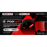 MT FOGOFF 100s FOG007 LAMINA ANTI-VAHO FOTOCROMÁTICA PARA PANTALLA SOLAR TR902

