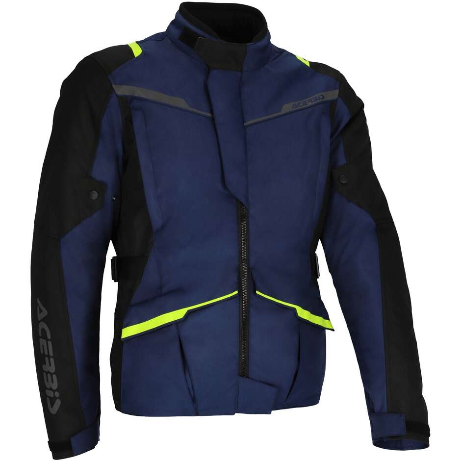 ACERBIS - CHAQUETA CE X-TRAVEL BLU/GIALLO